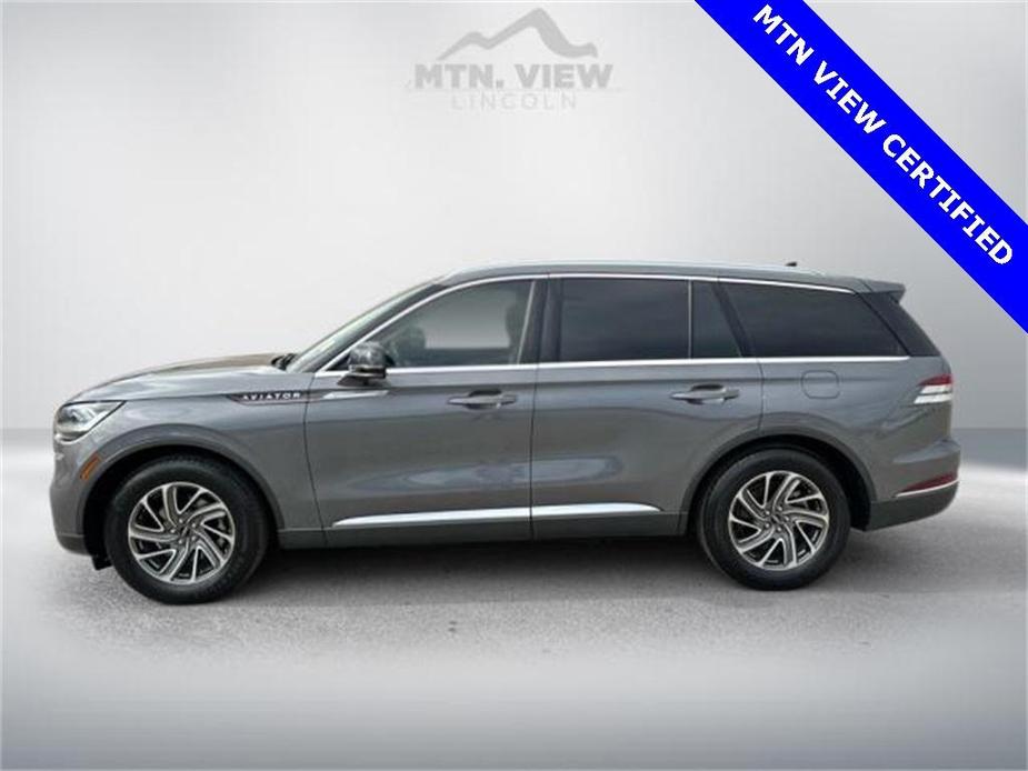 used 2022 Lincoln Aviator car, priced at $33,000