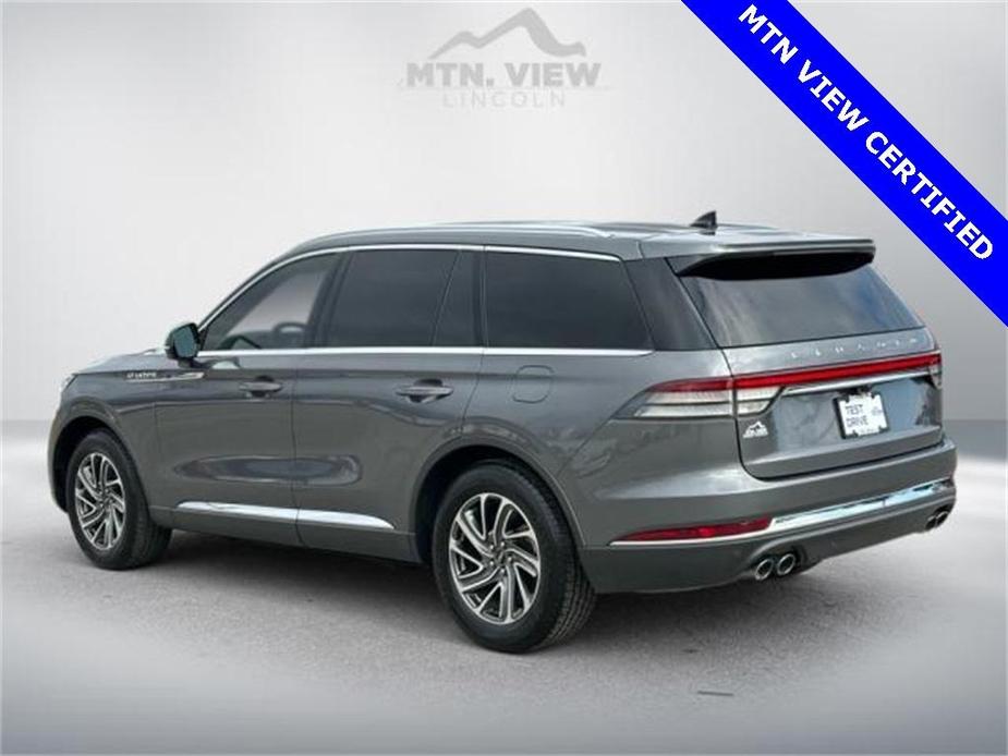 used 2022 Lincoln Aviator car, priced at $33,000