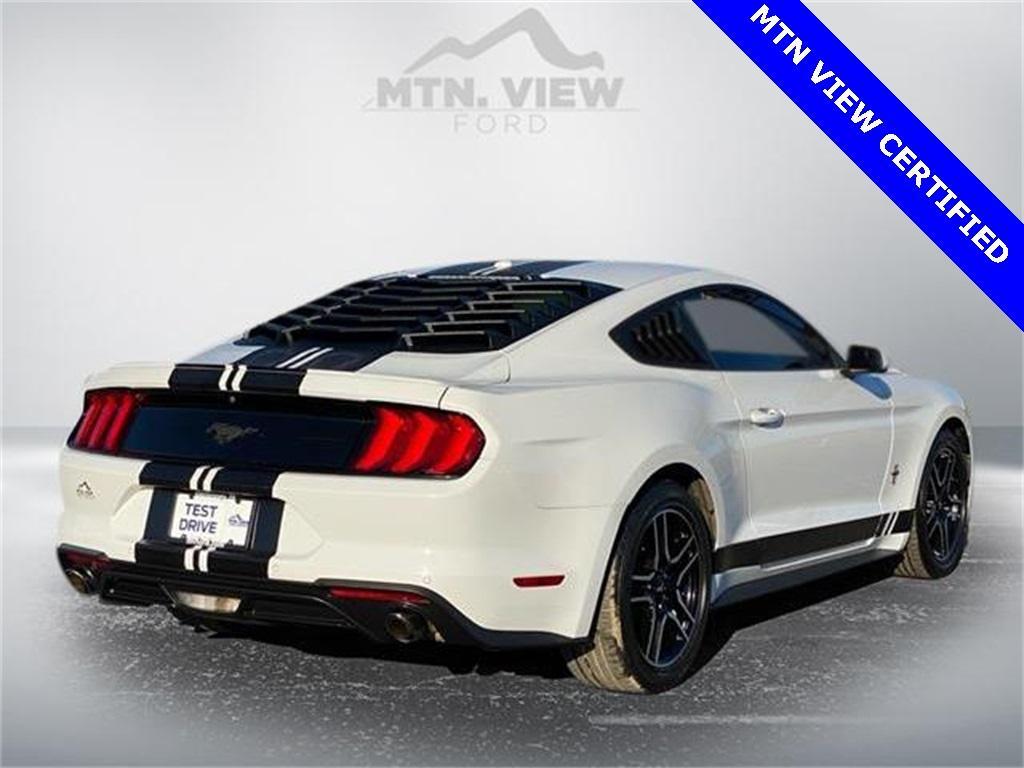 used 2018 Ford Mustang car, priced at $17,933