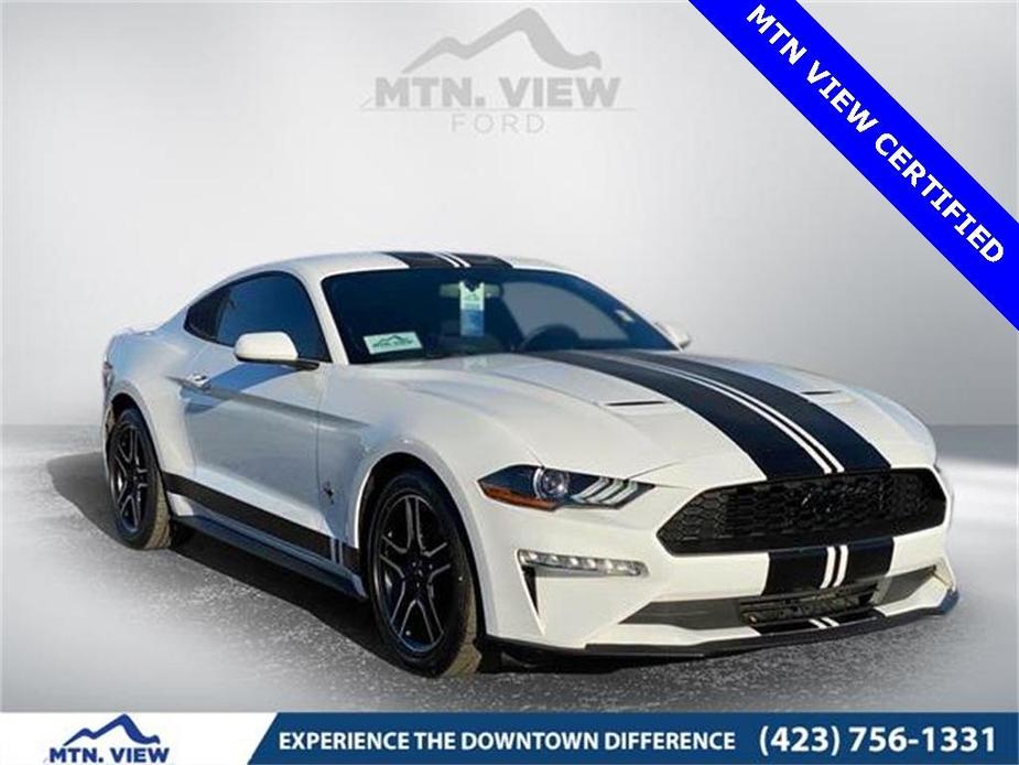 used 2018 Ford Mustang car, priced at $18,455