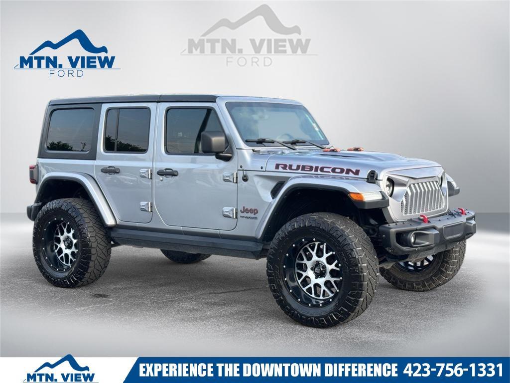 used 2018 Jeep Wrangler Unlimited car, priced at $24,497