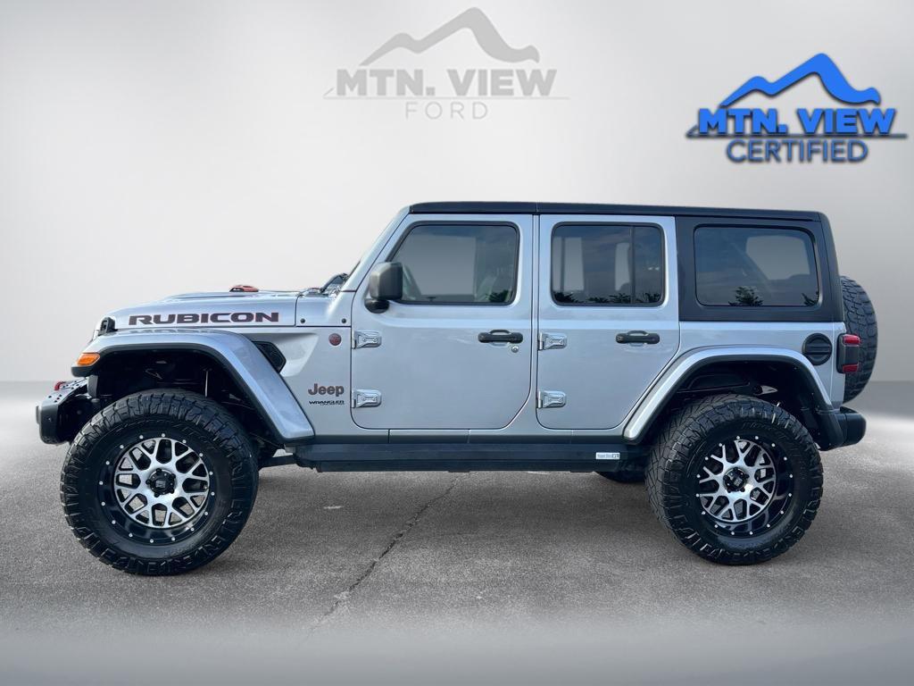 used 2018 Jeep Wrangler Unlimited car, priced at $25,806