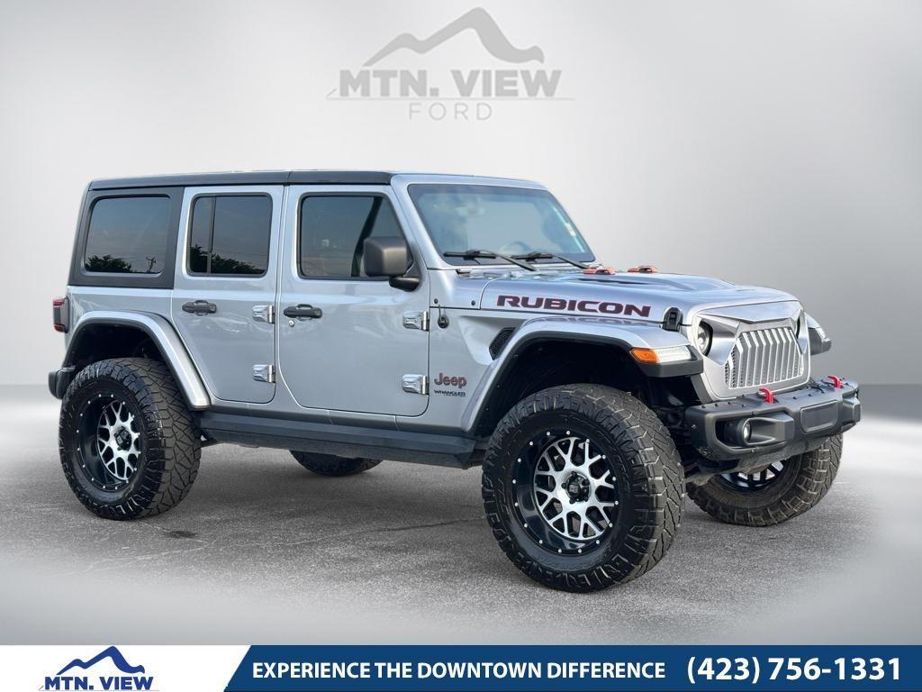 used 2018 Jeep Wrangler Unlimited car, priced at $27,831