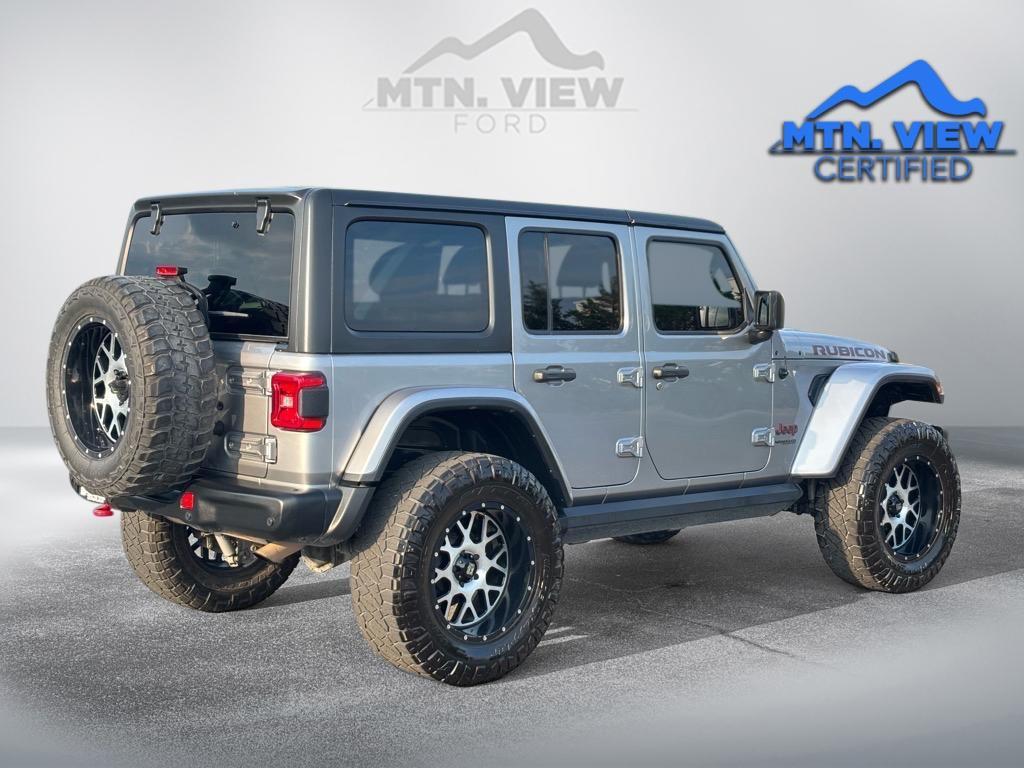 used 2018 Jeep Wrangler Unlimited car, priced at $25,806