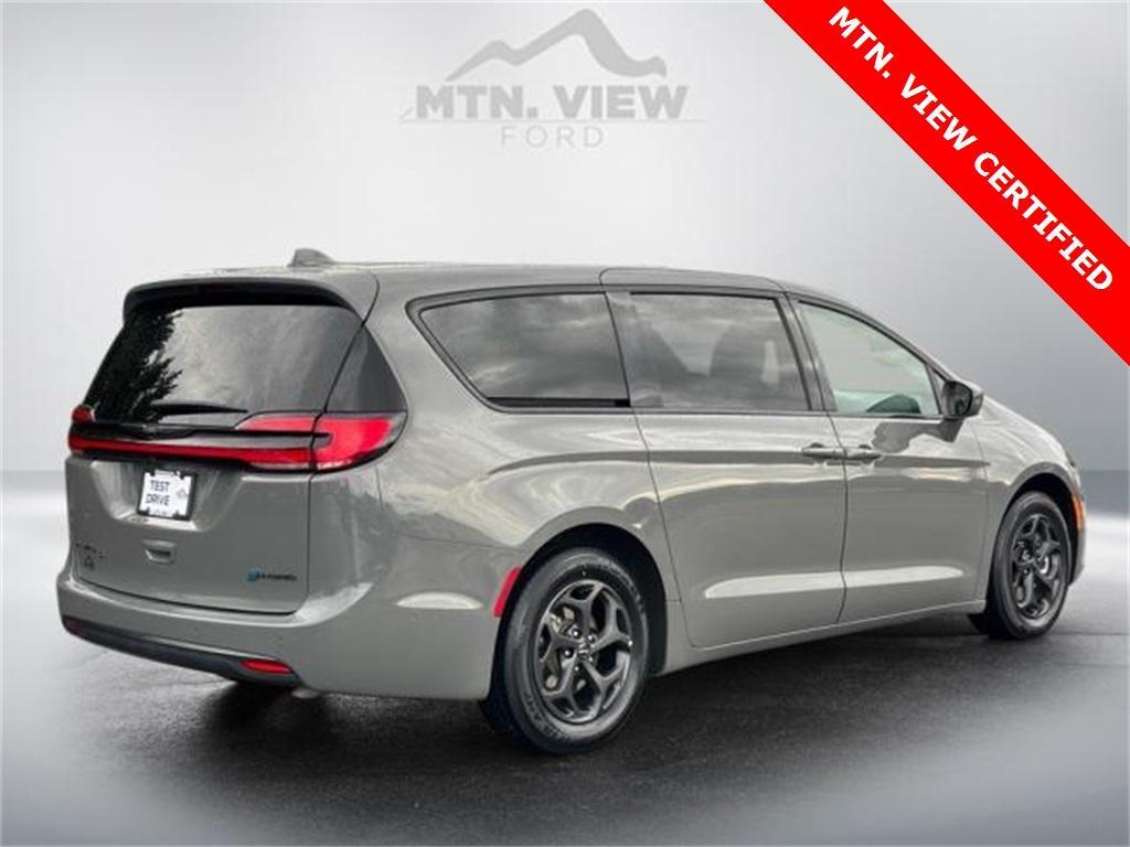 used 2022 Chrysler Pacifica Hybrid car, priced at $20,200