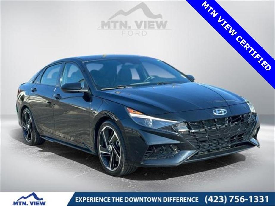 used 2023 Hyundai Elantra car, priced at $22,451