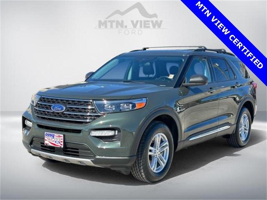 used 2022 Ford Explorer car, priced at $30,703