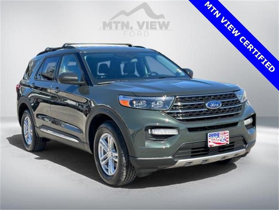 used 2022 Ford Explorer car, priced at $30,703