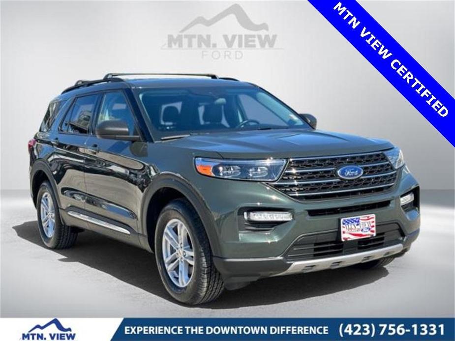 used 2022 Ford Explorer car, priced at $30,703