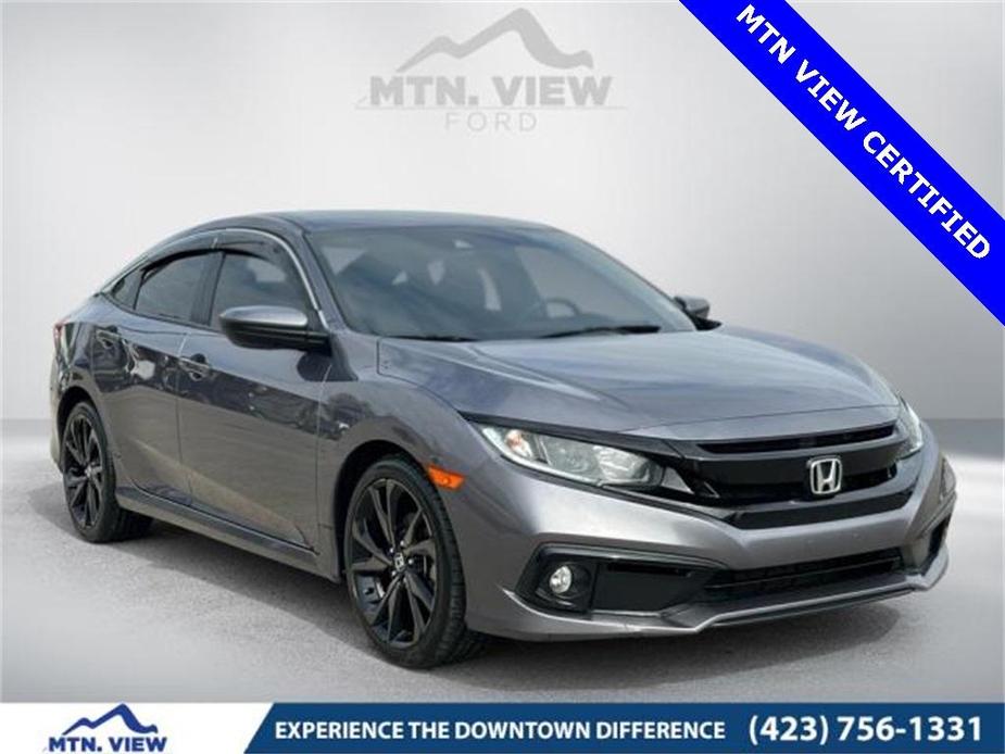 used 2020 Honda Civic car, priced at $16,820