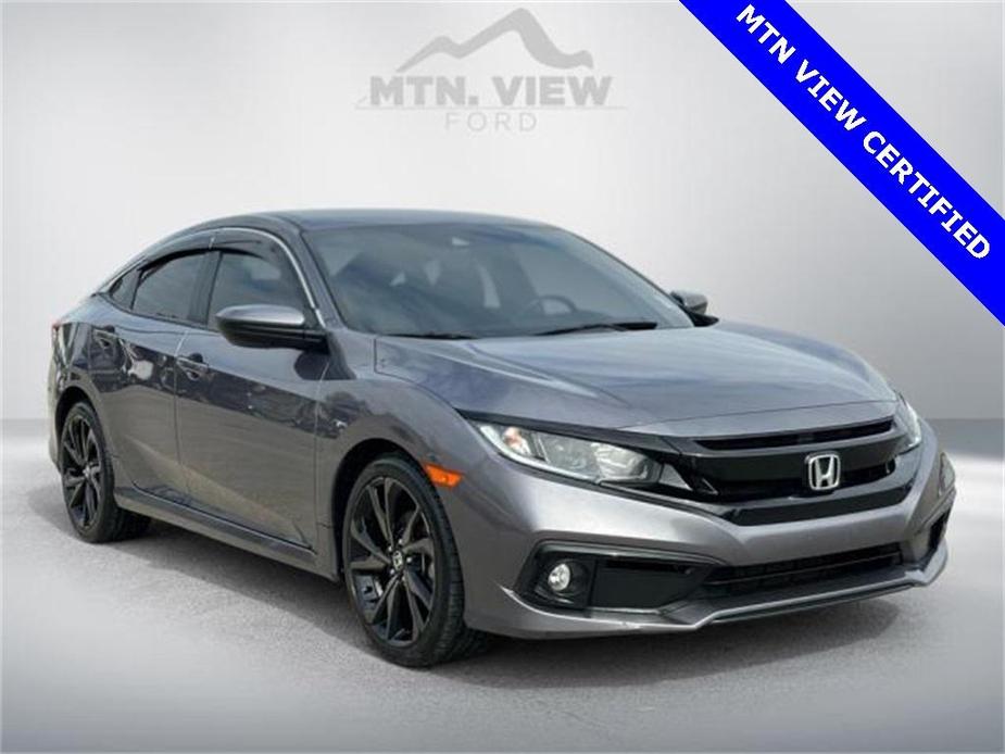 used 2020 Honda Civic car, priced at $16,820