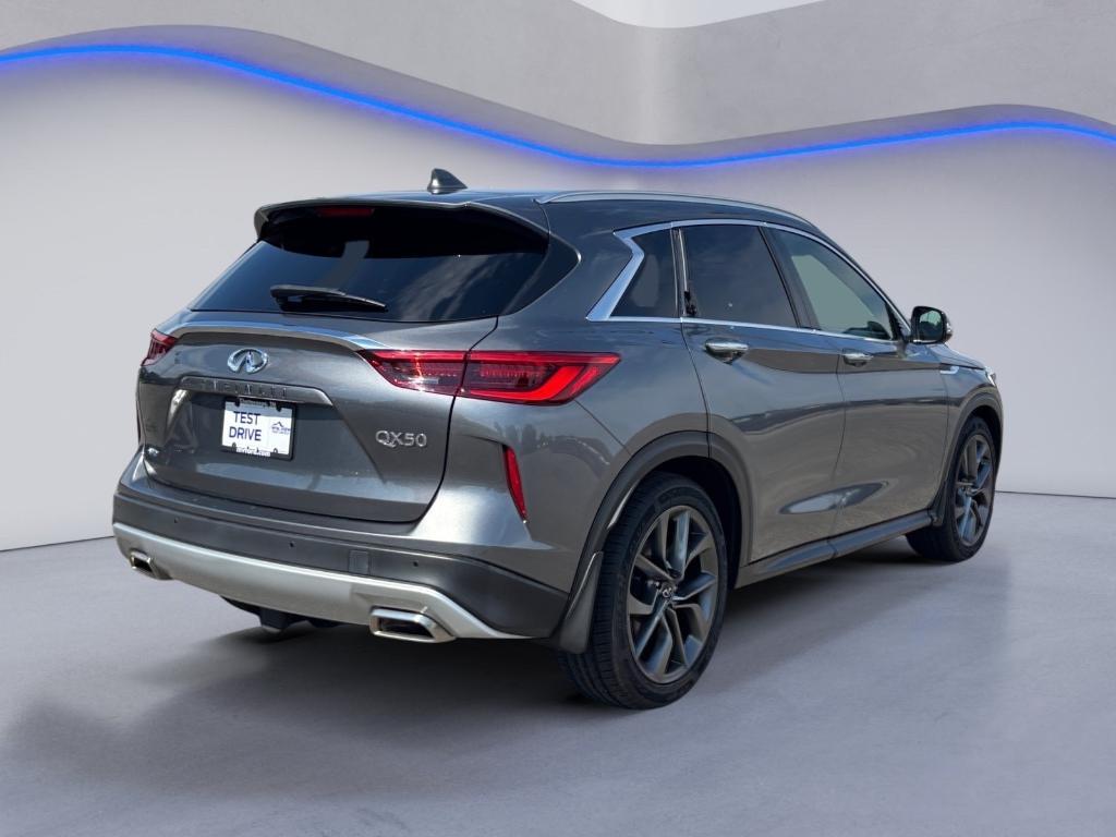 used 2022 INFINITI QX50 car, priced at $28,581