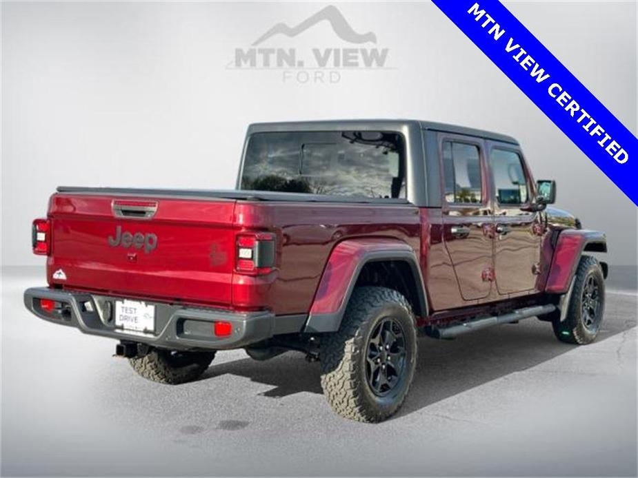 used 2021 Jeep Gladiator car, priced at $32,595