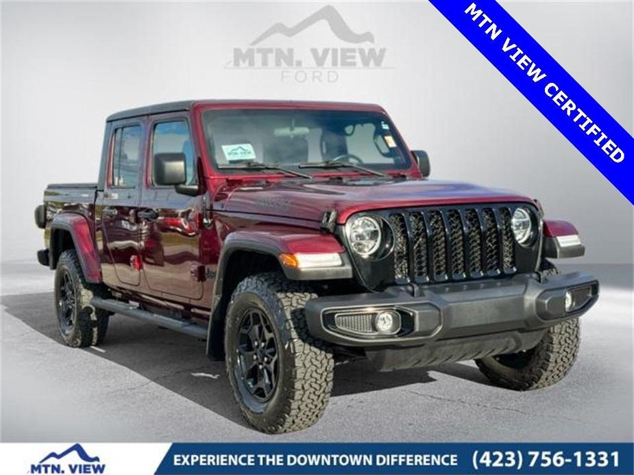 used 2021 Jeep Gladiator car, priced at $32,595