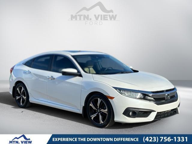 used 2018 Honda Civic car, priced at $17,197