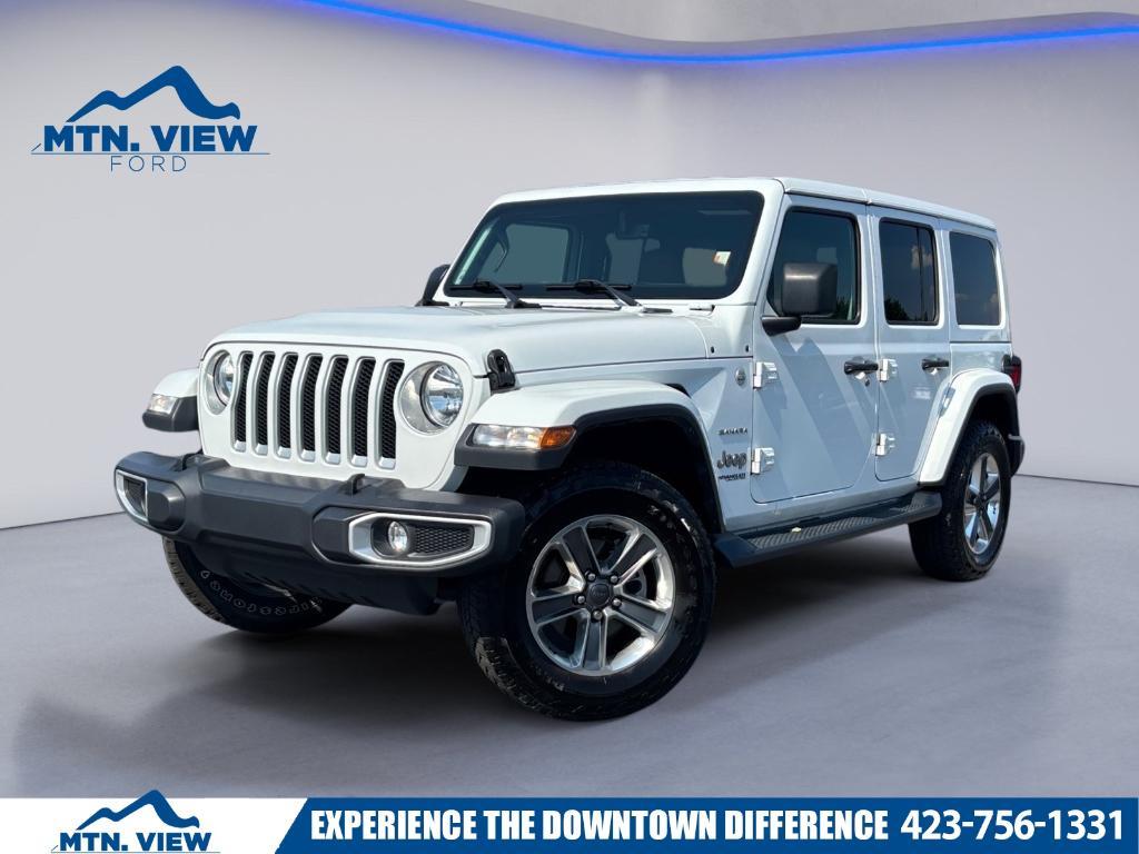 used 2020 Jeep Wrangler Unlimited car, priced at $21,750