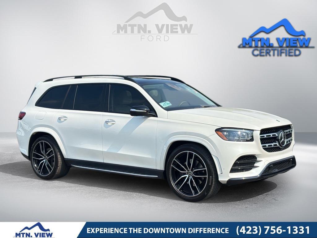 used 2022 Mercedes-Benz GLS 580 car, priced at $63,870