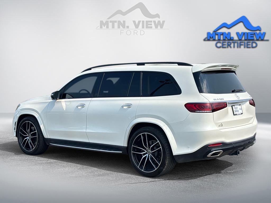 used 2022 Mercedes-Benz GLS 580 car, priced at $63,870