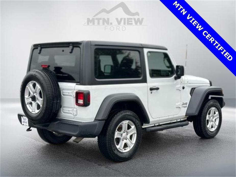 used 2020 Jeep Wrangler car, priced at $23,841