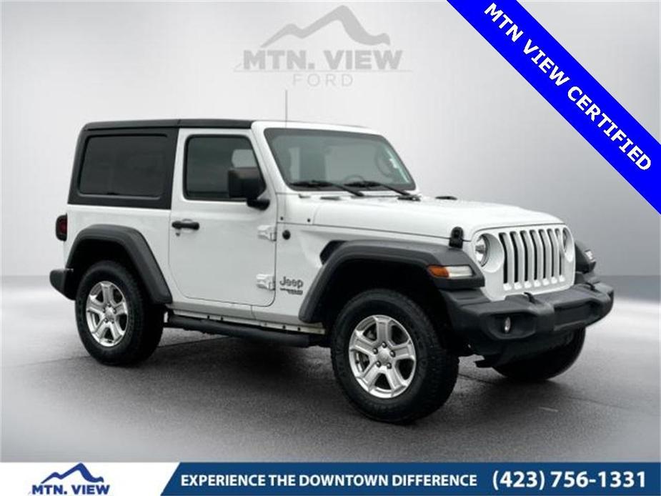 used 2020 Jeep Wrangler car, priced at $23,841