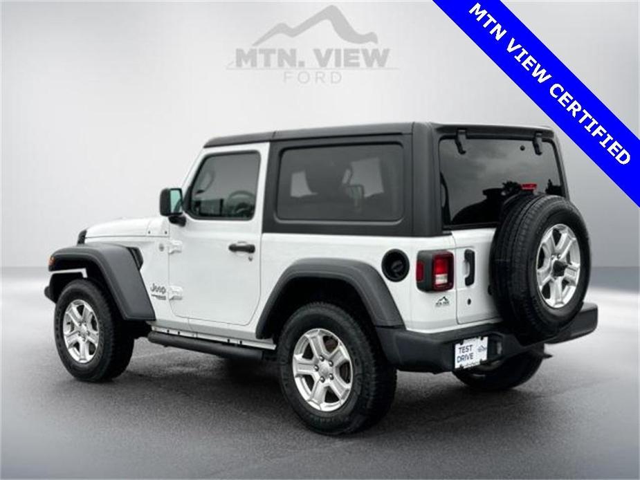 used 2020 Jeep Wrangler car, priced at $23,841