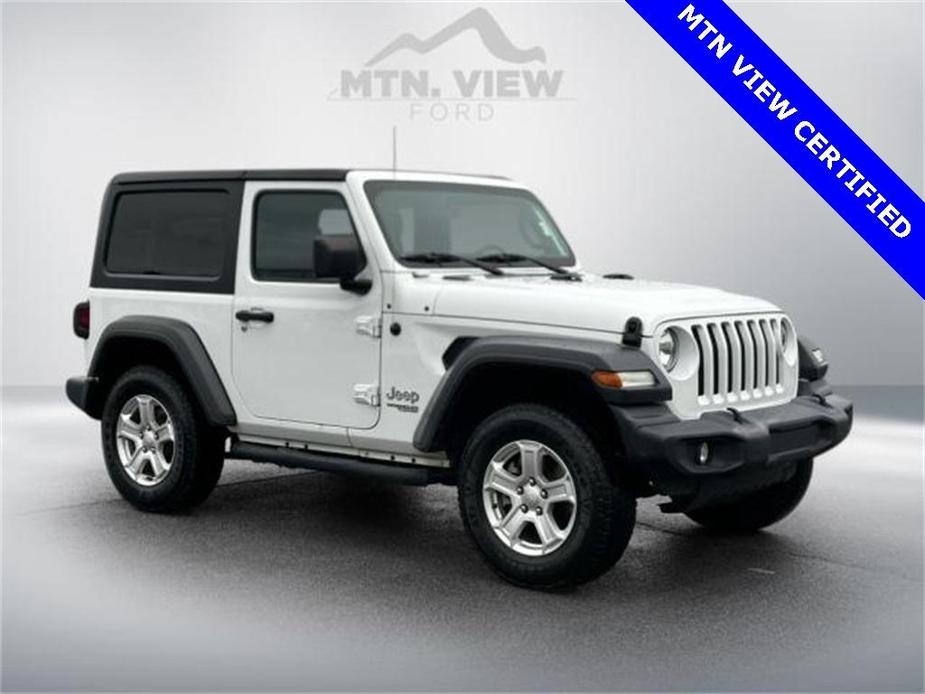 used 2020 Jeep Wrangler car, priced at $23,841