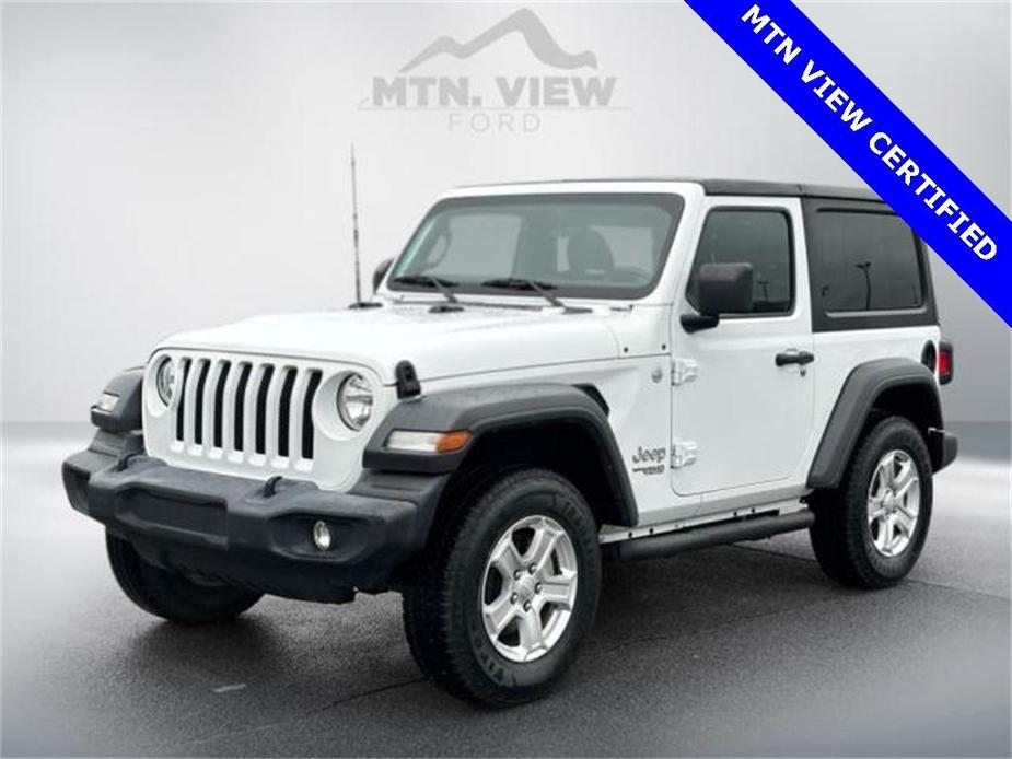 used 2020 Jeep Wrangler car, priced at $23,841