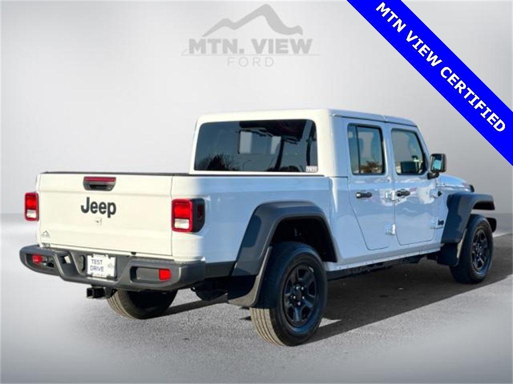 used 2023 Jeep Gladiator car, priced at $35,360