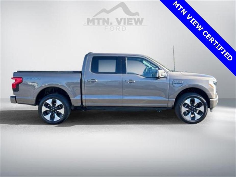 used 2023 Ford F-150 Lightning car, priced at $58,899