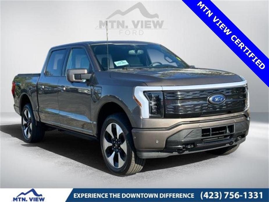 used 2023 Ford F-150 Lightning car, priced at $58,899