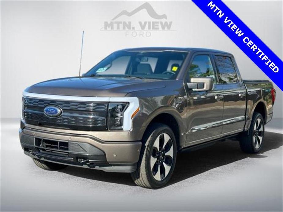 used 2023 Ford F-150 Lightning car, priced at $58,899