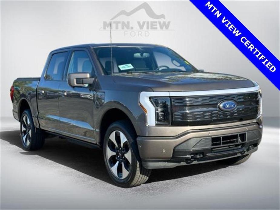 used 2023 Ford F-150 Lightning car, priced at $58,899