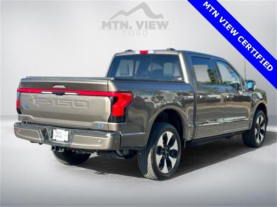 used 2023 Ford F-150 Lightning car, priced at $58,899