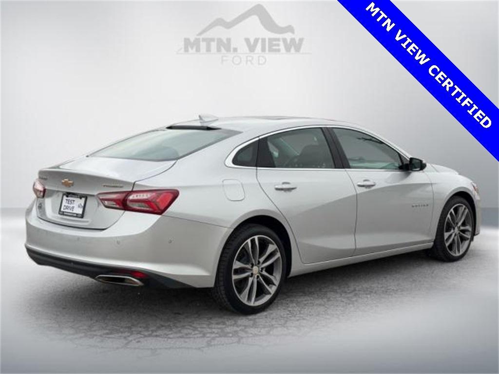 used 2022 Chevrolet Malibu car, priced at $20,669