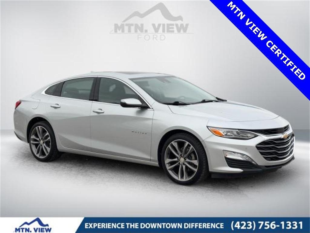 used 2022 Chevrolet Malibu car, priced at $20,669