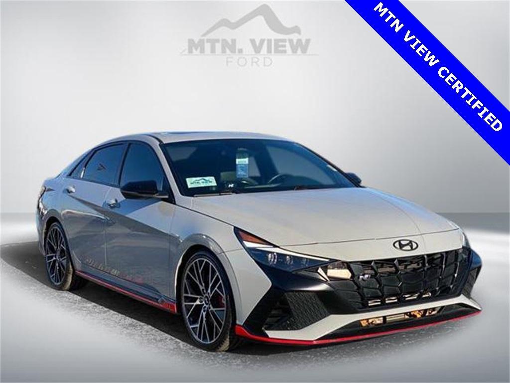 used 2022 Hyundai Elantra N car, priced at $26,965