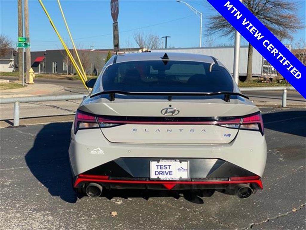 used 2022 Hyundai Elantra N car, priced at $26,965