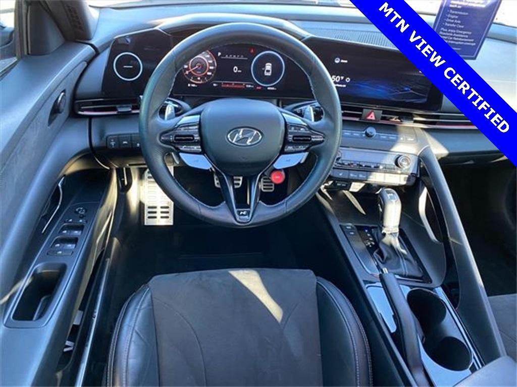 used 2022 Hyundai Elantra N car, priced at $26,965