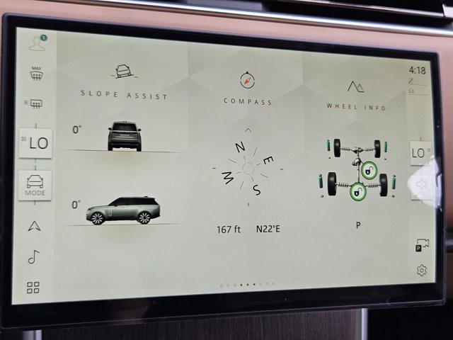 new 2025 Land Rover Range Rover car, priced at $140,460