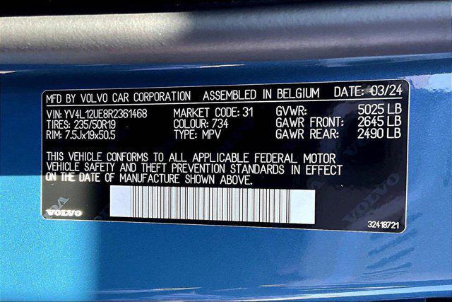 used 2024 Volvo XC40 car, priced at $36,000