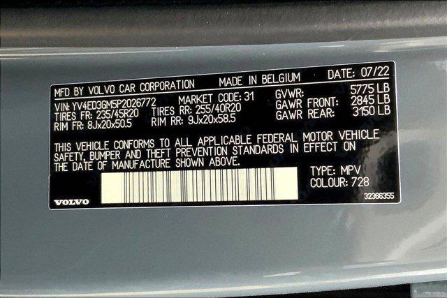 used 2023 Volvo C40 Recharge Pure Electric car, priced at $31,000