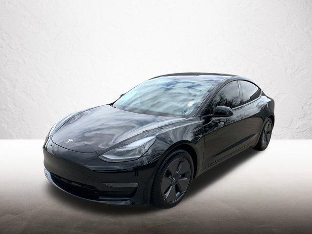 used 2021 Tesla Model 3 car, priced at $31,799