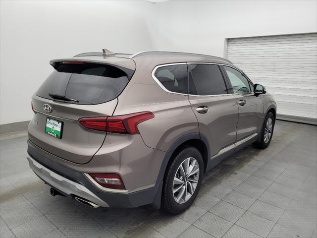 used 2020 Hyundai Santa Fe car, priced at $20,395