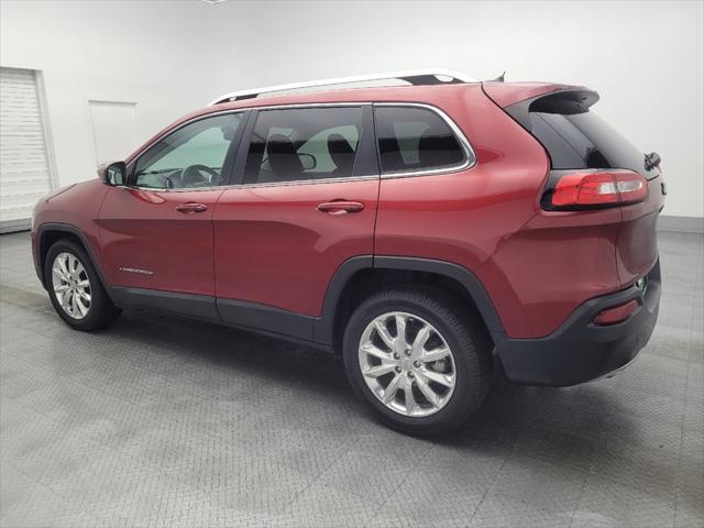 used 2015 Jeep Cherokee car, priced at $15,295