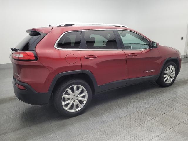 used 2015 Jeep Cherokee car, priced at $15,295