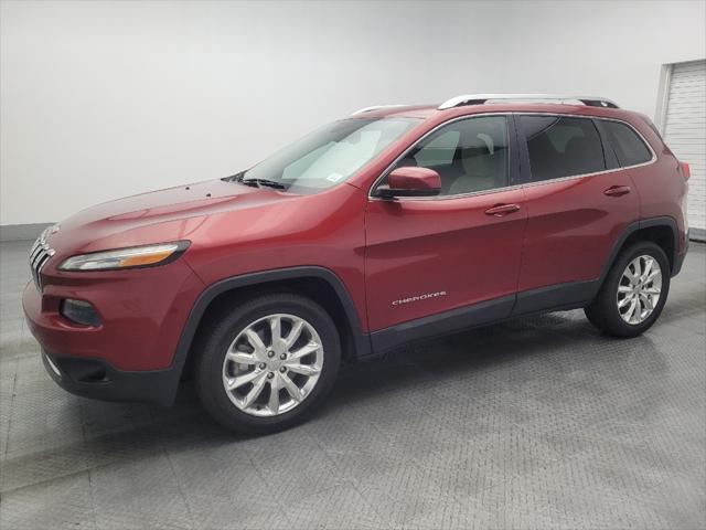 used 2015 Jeep Cherokee car, priced at $15,295