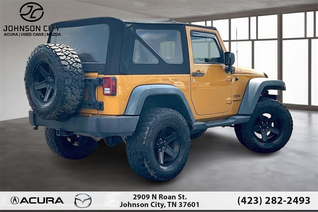 used 2014 Jeep Wrangler car, priced at $14,860