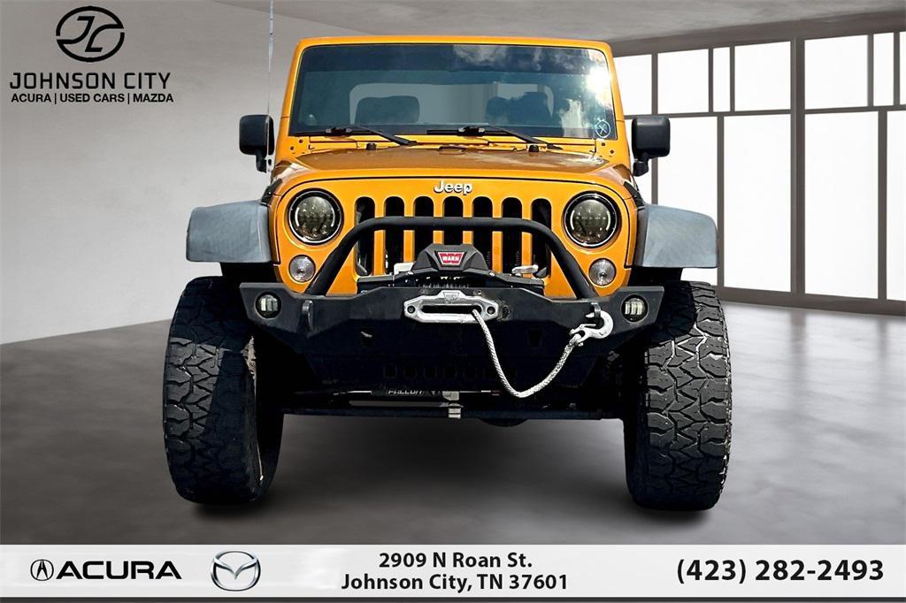 used 2014 Jeep Wrangler car, priced at $14,860