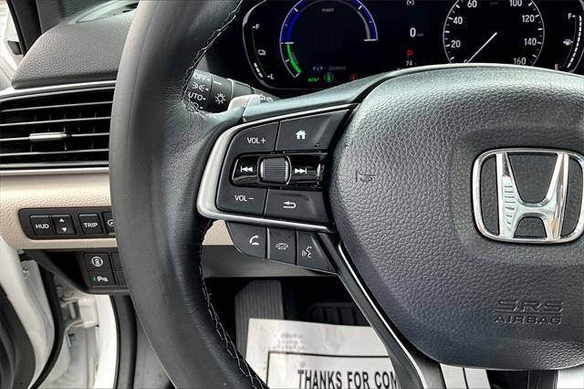 used 2022 Honda Accord Hybrid car, priced at $28,902