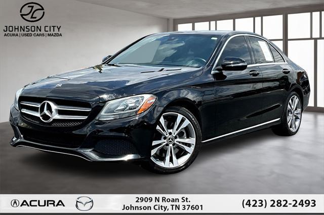 used 2018 Mercedes-Benz C-Class car, priced at $18,207